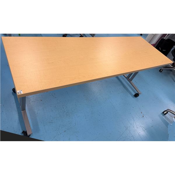 Herman Miller 1027 Height-Adjustable Sit/Stand Worktable 72" x 24" x 28"H