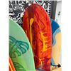 Image 4 : Decorative Surfboard Display in Wooden Planter Box 48" x 19" x 68"H