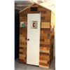 Image 1 : Arch Hawaii Custom Privacy Phone Booth (Made From Recycled Woods)