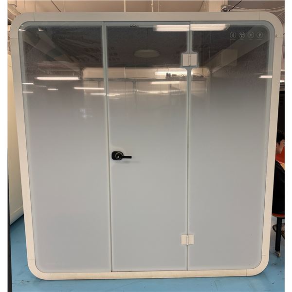 Six-Person Office Meeting Booth 86.6" x 84" x 90.5"H (contents not included)