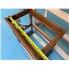 Image 8 : Qty 2 Mobile Wood-Framed Work Stands