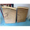 Image 7 : Qty 2 Live Edge Wood Panels