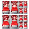 Image 1 : Qty 12 Red Plastic Chairs 16.5" x 15.5" x 33"H