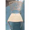 Image 2 : Qty 12 White Plastic Chairs 16.5" x 15.5" x 33"H