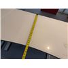 Image 5 : Curved Costco Adjustable-Height Desk w/ Glass Top 47" x 21" x 29"H