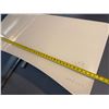 Image 4 : Curved Costco Adjustable-Height Desk w/ Glass Top 47" x 21" x 29"H