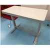 Image 1 : Rectangular Costco Adjustable-Height Desk w/ Glass Top 47" x 24" x 29"H