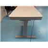 Image 6 : Rectangular Costco Adjustable-Height Desk w/ Glass Top 47" x 24" x 29"H