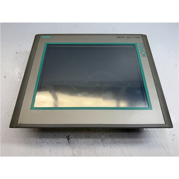 Siemens #6AV6 644-0AA01-2AX0 MP377 12" Touch Screen