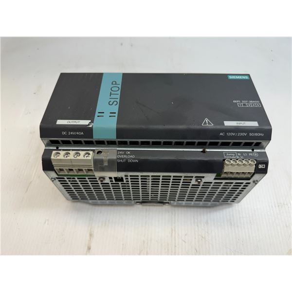 Siemens #6EP1337-3BA00 Power Supply