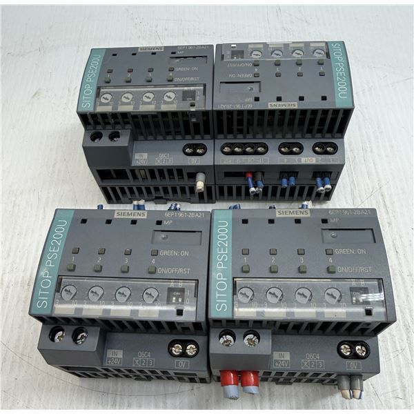 (4) Siemens #PSE200U / #6EP1961-2BA21