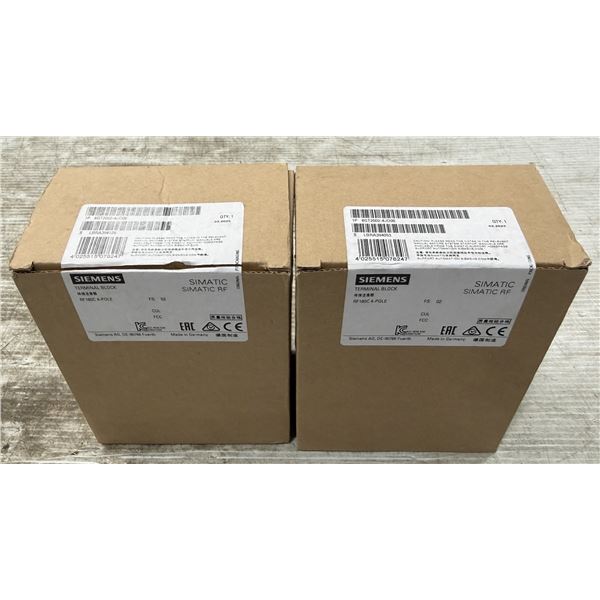 (2) Siemens #6GT2002-4JD00 Terminal Blocks