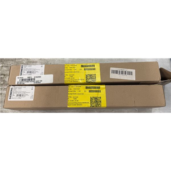(2) Siemens #BUS1211-4TR00 Busbar Adapters
