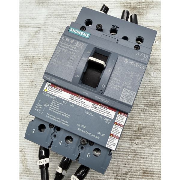Siemens #3VA5260-6ED31-0AA0 Circuit Breaker