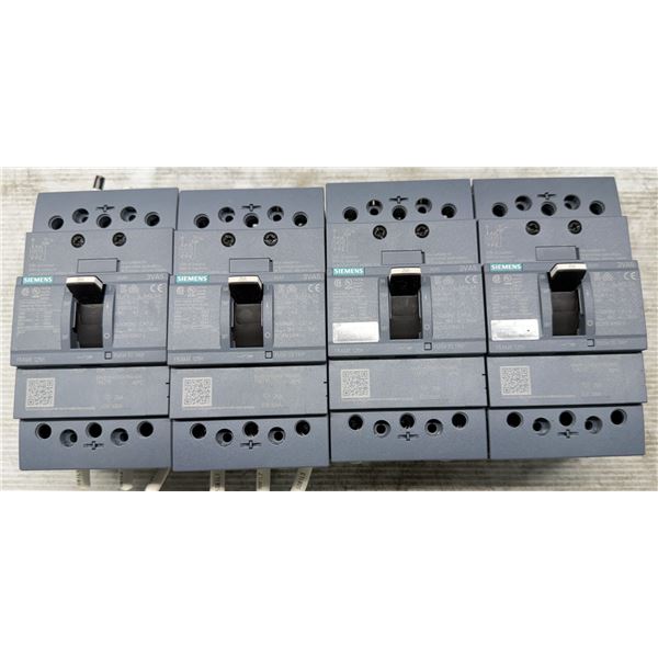 (4) Siemens #3VA5125-6ED31-0AA0 Circuit Breakers