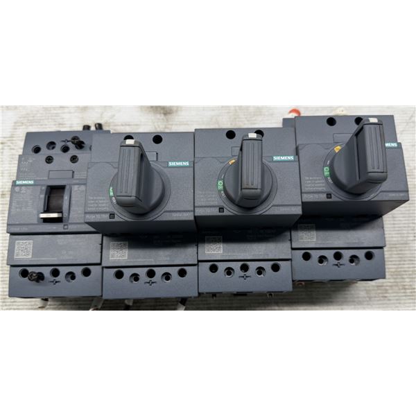 (4) Siemens #3VA5120-6ED31-0AA0 Circuit Breakers