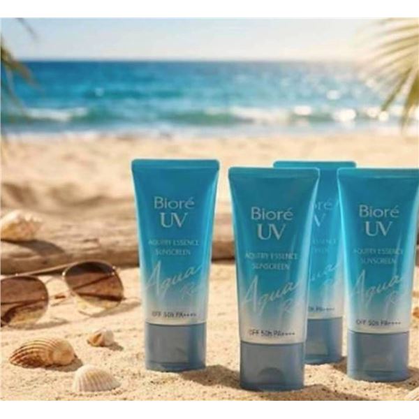 Biore UV Aqua Rich Weightless Moisturizer 50mL (4-Pack)
