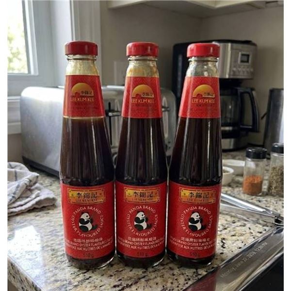 Lee Kum Kee Panda Oyster Sauce 510g Trio