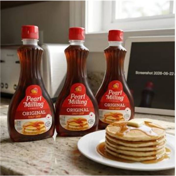 Pearl Milling Original Syrup, 3 Bottles x 355ml