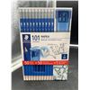 Image 2 : STAEDTLER Norica Pencil Set: 50 Pre-sharpened #2 HB Pencils with 50 Eraser Caps & Double-Hole Sharpe