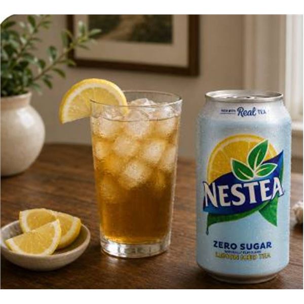 Nestea Zero Sugar Lemon Iced Tea 12-Pack