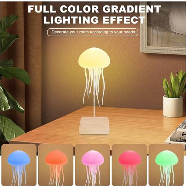 LED Jellyfish Mood Light Lamp