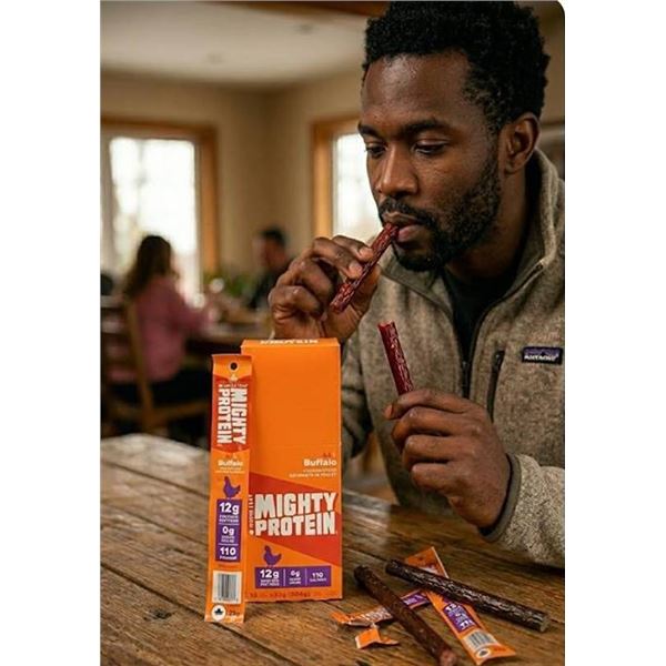 Maple Leaf Mighty Protein Buffalo Chicken Sticks 12 x 32g