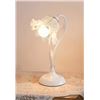 Image 1 : White LED Flower Table Lamp