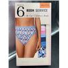 Image 2 : Room Service 6-Pack Hi-Cut Panties XXL