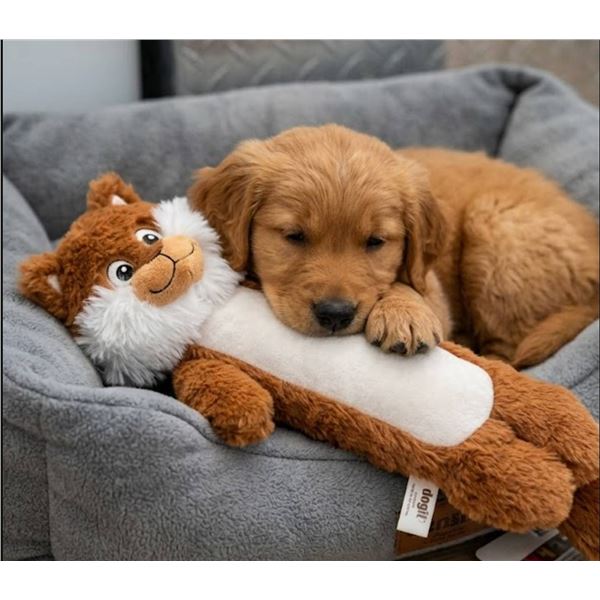 Dogit Stuffies Plush Dog Toy Fox