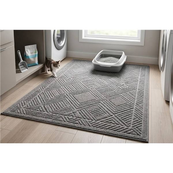 Purple Pet Cat Jumbo Litter Mat
