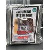 Image 2 : Purple Pet Cat Jumbo Litter Mat