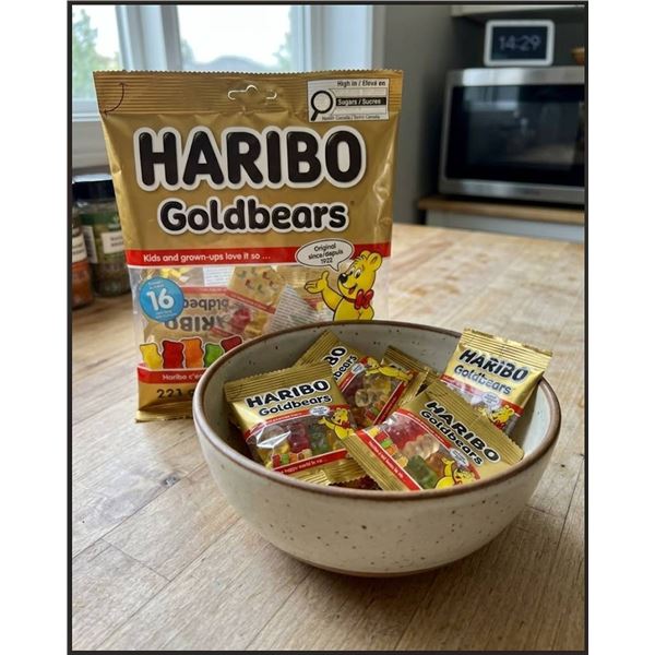 Haribo Goldbears Gummy Candies 221g, 2 Bags