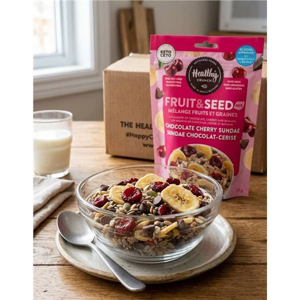 Healthy Crunch Chocolate Cherry Sundae Trail