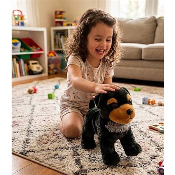 YuHung Realistic Walking Puppy Plush Toy