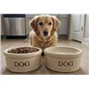 Image 1 : Ohio Stoneware 5" Dog Bowls Set of 2