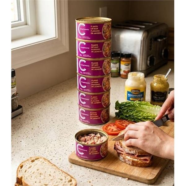 Compliments Flakes of Ham, 6 x 156g Cans
