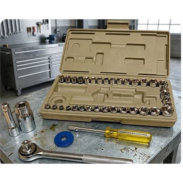 ProGrade 40-Piece Socket Wrench Set 64493