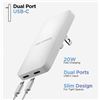 Image 1 : SALVANOX 20W Dual Port Wall Chargers, 3pcs