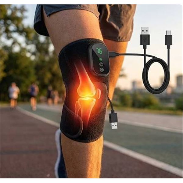 Heated Vibration Knee Massager