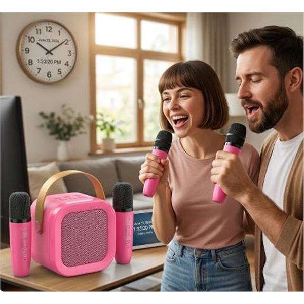 OUTUVAS Kids Karaoke Machine Set
