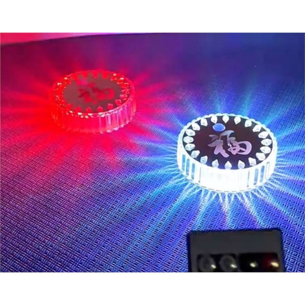 Smart Crystal Ambient Sensing Wall Lamp