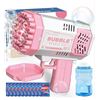 Image 2 : PanKome 69-Hole Rocket Bubble Gun Pink