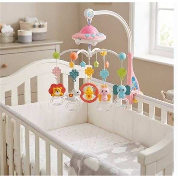 Eners Baby Crib Mobile With Music