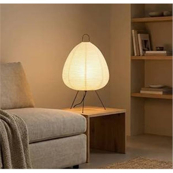 Noguchi Style Rice Paper Table Lamp