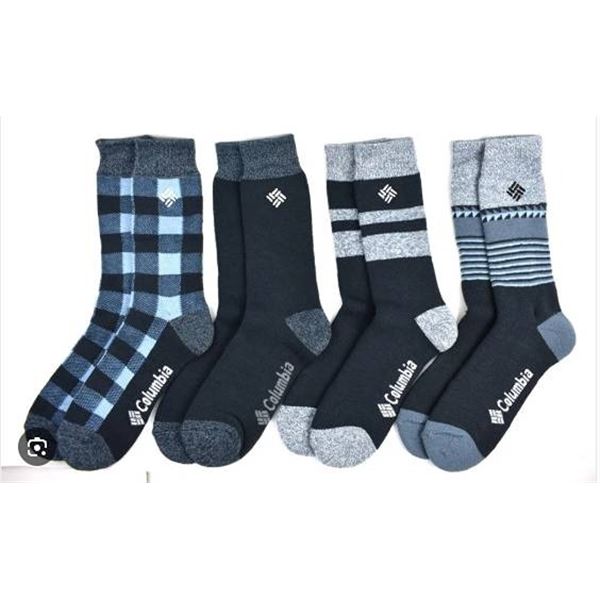 Columbia 4-Pack Fleece Crew Socks