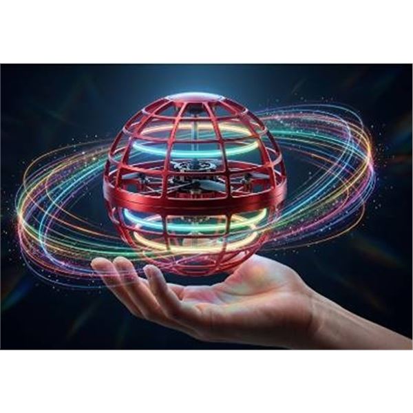 Soaring Flying Spinner Orb Ball Toy