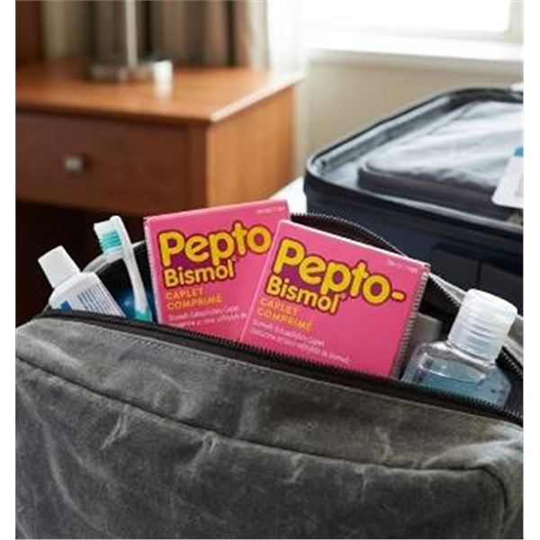 Pepto-Bismol Caplets Pack of 2, 24 Each