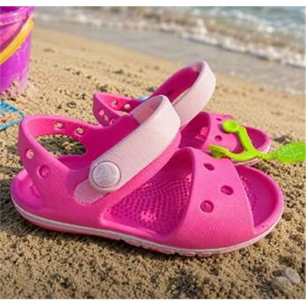 Crocs Kids Pink Sandals Size C7 US