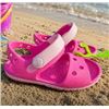 Image 1 : Crocs Kids Pink Sandals Size C7 US